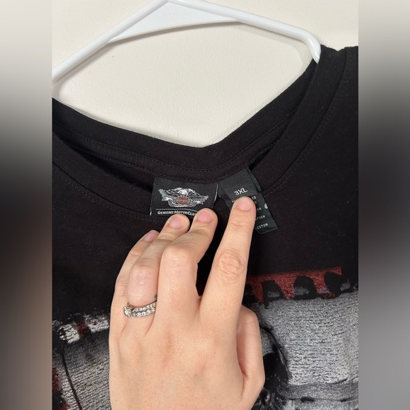 “The Eagle Soars Alone” Harley Davidson Tshirt - Picture 2 of 7